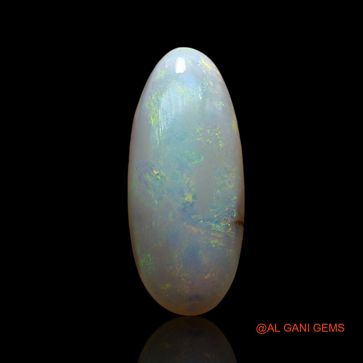 6.00 Cts Natural Australian Fire Opal Loose Gemstone Fancy Cabochon 20x9x5 mm AE-612