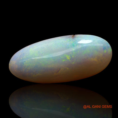 6.00 Cts Natural Australian Fire Opal Loose Gemstone Fancy Cabochon 20x9x5 mm AE-612