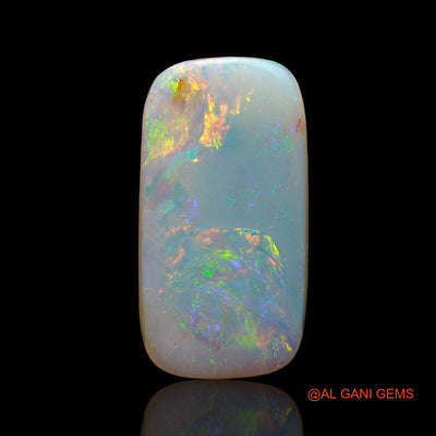 5.00 Cts Unheated Australian Fire Opal Loose Gemstone Oval Cabochon Natural 19x10x3 mm AE-616