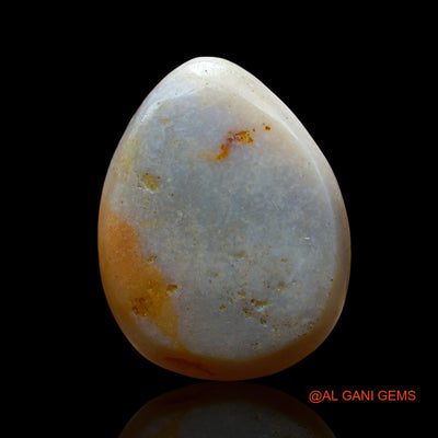 6.00 Cts Unheated Australian Fire Opal Loose Gemstone Pear Cabochon Natural 17x13x4 mm AE-617
