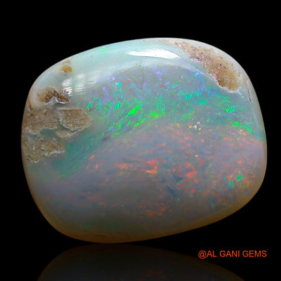 8.00 Cts Natural Australian Fire Opal Loose Gemstone Oval Cabochon 16x13x5 mm AE-619