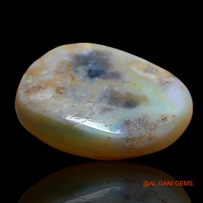 8.00 Cts Natural Australian Fire Opal Loose Gemstone Oval Cabochon 16x13x5 mm AE-619
