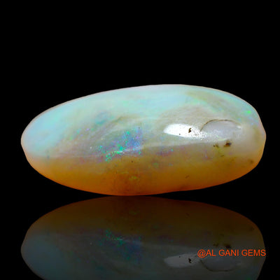 7.00 Cts Unheated Australian Fire Opal Loose Gemstone Oval Cabochon Natural 17x11x6 mm AE-61