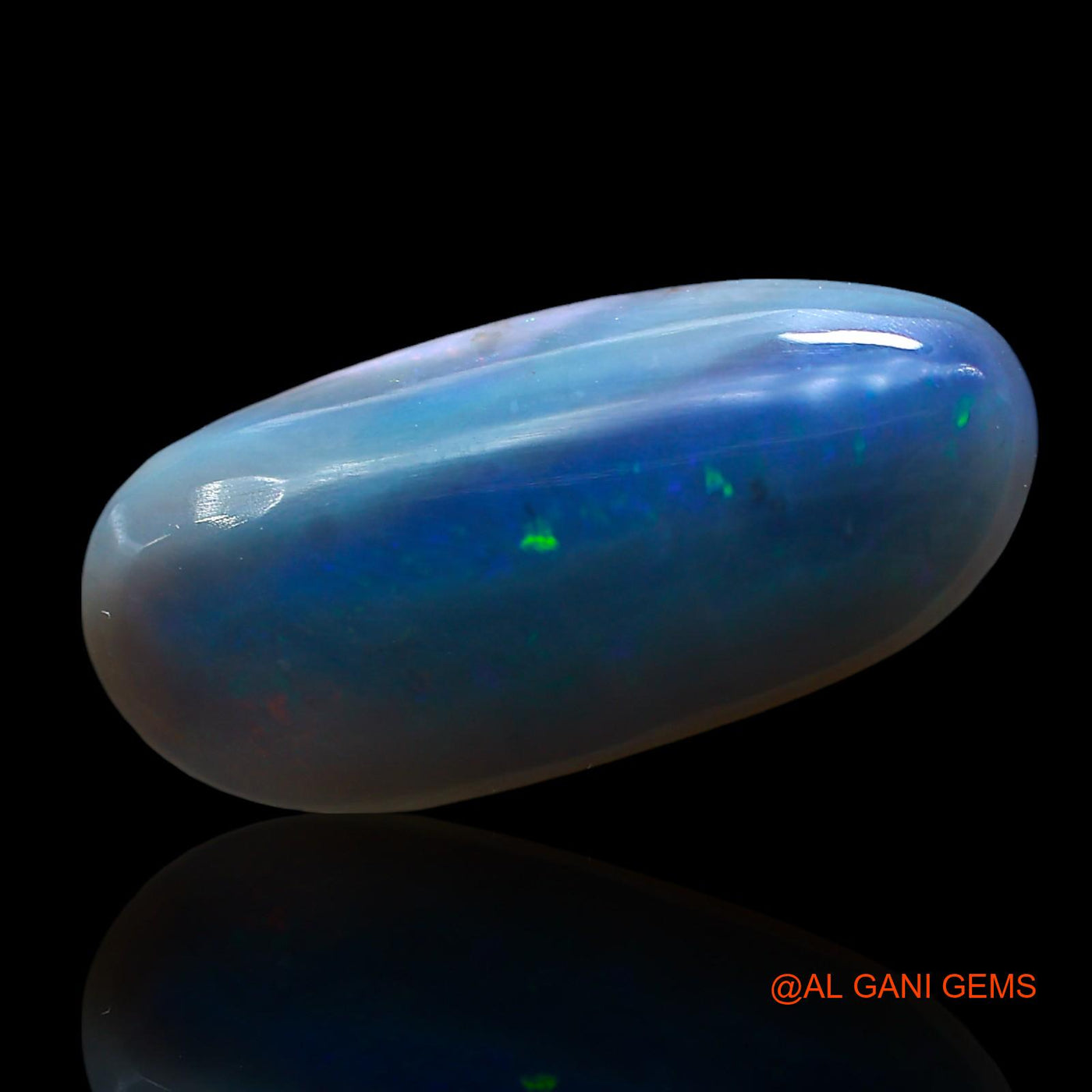 5.00 Cts Unheated Australian Fire Opal Loose Gemstone Oval Cabochon Natural 20x9x4 mm AE-622