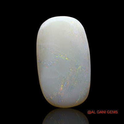 Natural Fire Opal Gemstone 4.00 Cts Loose Oval Cabochon From Australia 19x11x2 mm AE-623