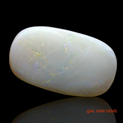 Natural Fire Opal Gemstone 4.00 Cts Loose Oval Cabochon From Australia 19x11x2 mm AE-623