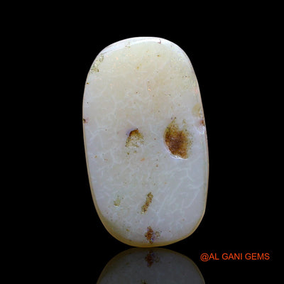 Natural Fire Opal Gemstone 4.00 Cts Loose Oval Cabochon From Australia 19x11x2 mm AE-623