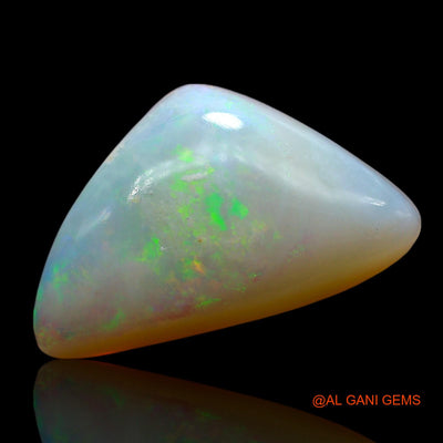 5.00 Cts Unheated Australian Fire Opal Loose Gemstone Trillion Cabochon Natural 18x11x4 mm AE-627