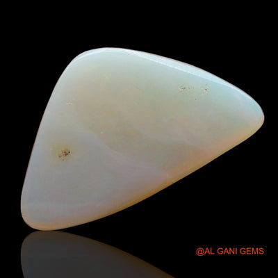 5.00 Cts Unheated Australian Fire Opal Loose Gemstone Trillion Cabochon Natural 18x11x4 mm AE-627