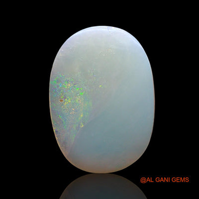 3.00 Cts Natural Australian Fire Opal Loose Gemstone Oval Cabochon 17x12x2 mm AE-629
