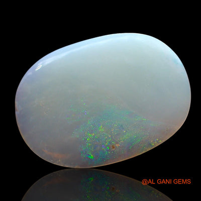 3.00 Cts Natural Australian Fire Opal Loose Gemstone Oval Cabochon 17x12x2 mm AE-629