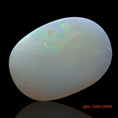 3.00 Cts Natural Australian Fire Opal Loose Gemstone Oval Cabochon 17x12x2 mm AE-629