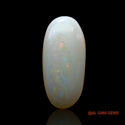 Natural Untreated Fire Opal Loose Gemstone Oval Cabochon From Australia 4.00 Cts 18x8x4 mm AE-630