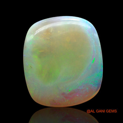 Natural Fire Opal Gemstone 7.00 Cts Loose Fancy Cabochon From Australia 16x14x4 mm AE-631