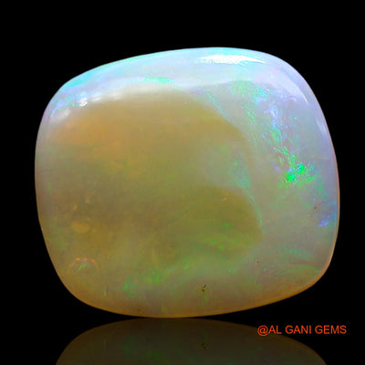 Natural Fire Opal Gemstone 7.00 Cts Loose Fancy Cabochon From Australia 16x14x4 mm AE-631