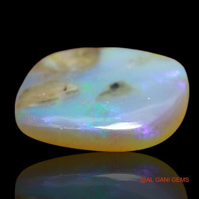 Natural Fire Opal Gemstone 7.00 Cts Loose Fancy Cabochon From Australia 16x14x4 mm AE-631