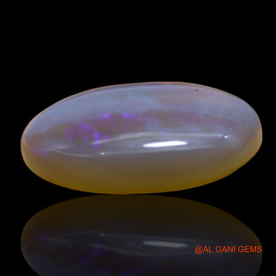 Natural Fire Opal Gemstone 8.00 Cts Loose Oval Cabochon From Australia 17x14x5 mm AE-633