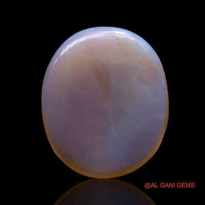 Natural Fire Opal Gemstone 8.00 Cts Loose Oval Cabochon From Australia 17x14x5 mm AE-633