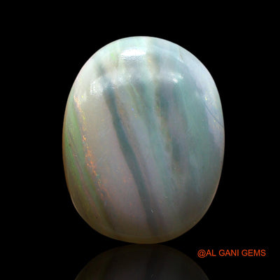 10.00 Cts Natural Australian Fire Opal Loose Gemstone Oval Cabochon 17x13x7 mm AE-634