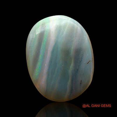 10.00 Cts Natural Australian Fire Opal Loose Gemstone Oval Cabochon 17x13x7 mm AE-634
