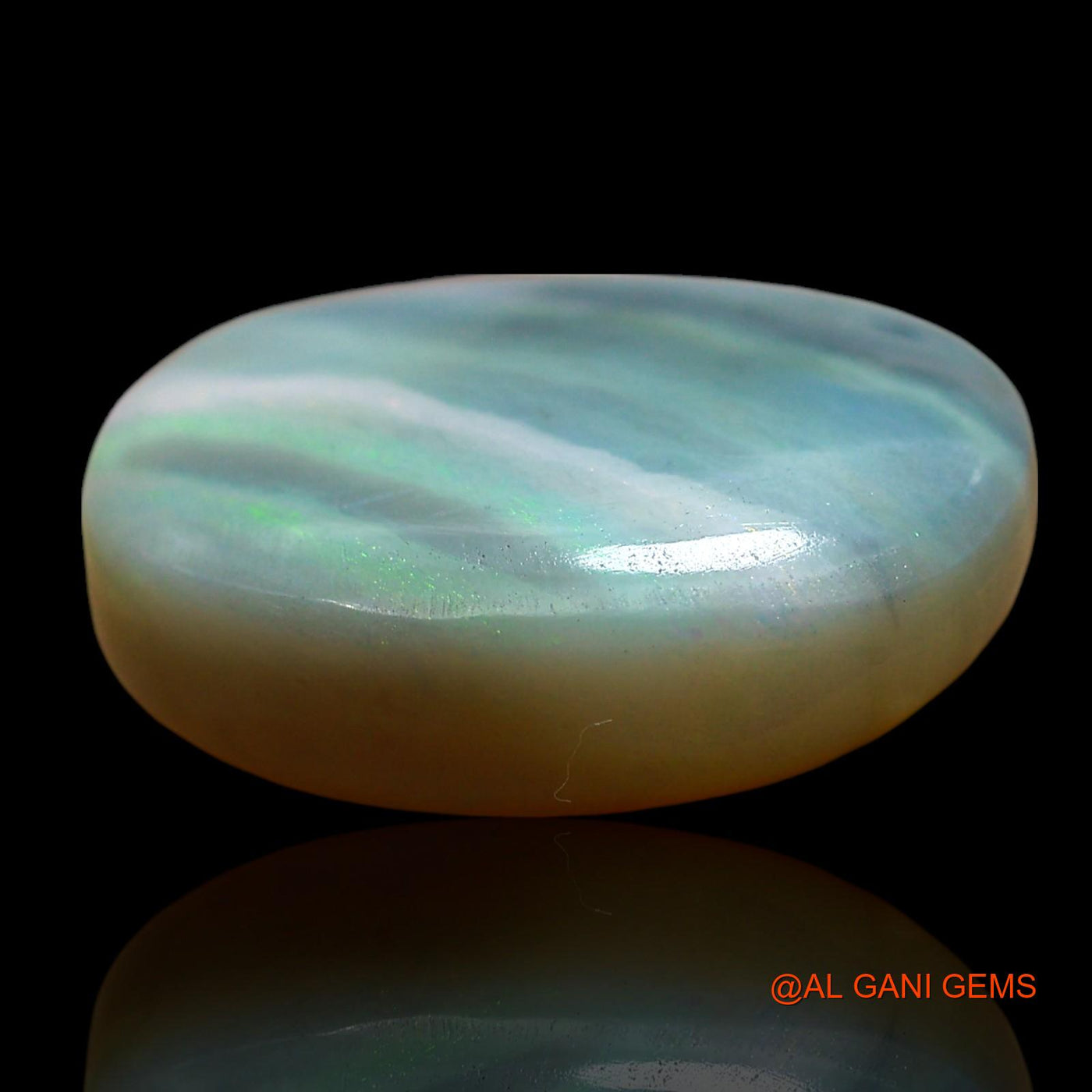 10.00 Cts Natural Australian Fire Opal Loose Gemstone Oval Cabochon 17x13x7 mm AE-634