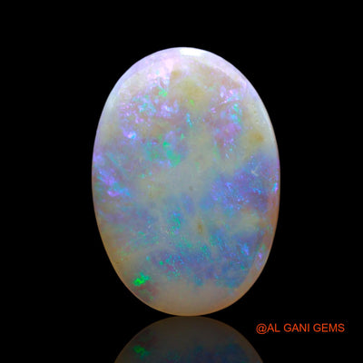 5.00 Cts Natural Australian Fire Opal Loose Gemstone Oval Cabochon 17x12x4 mm AE-635