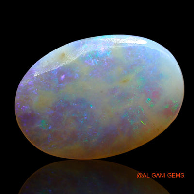 5.00 Cts Natural Australian Fire Opal Loose Gemstone Oval Cabochon 17x12x4 mm AE-635