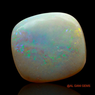 10.00 Cts Natural Australian Fire Opal Loose Gemstone Oval Cabochon 15x14x6 mm AE-639