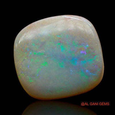 10.00 Cts Natural Australian Fire Opal Loose Gemstone Oval Cabochon 15x14x6 mm AE-639
