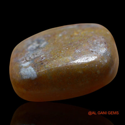 10.00 Cts Natural Australian Fire Opal Loose Gemstone Oval Cabochon 15x14x6 mm AE-639
