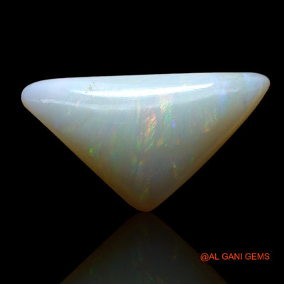 5.00 Cts Natural Australian Fire Opal Loose Gemstone Trillion Cabochon 19x10x4 mm AE-641