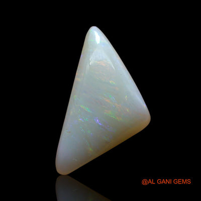 5.00 Cts Natural Australian Fire Opal Loose Gemstone Trillion Cabochon 19x10x4 mm AE-641