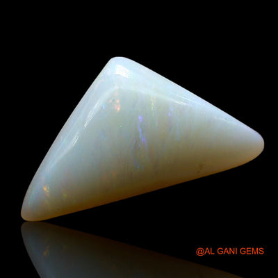5.00 Cts Natural Australian Fire Opal Loose Gemstone Trillion Cabochon 19x10x4 mm AE-641
