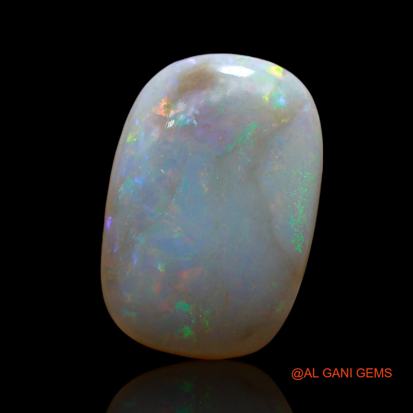 6.00 Cts Natural Australian Fire Opal Oval Cabochon Loose Gemstone For Jewelry 16x11x5 mm AE-642