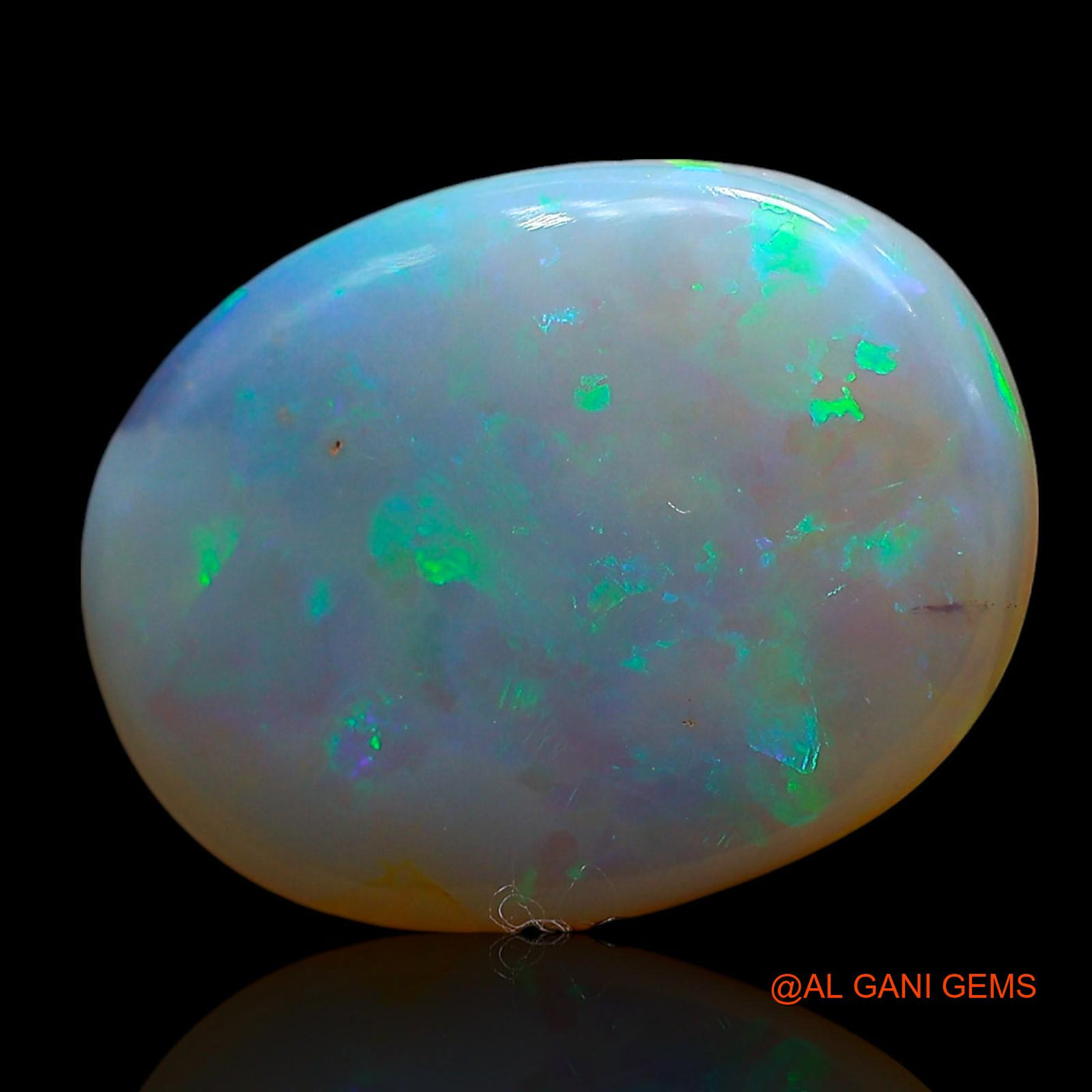 5.00 Cts Natural Australian Fire Opal Oval Cabochon Loose Gemstone For Jewelry 16x12x3 mm AE-644
