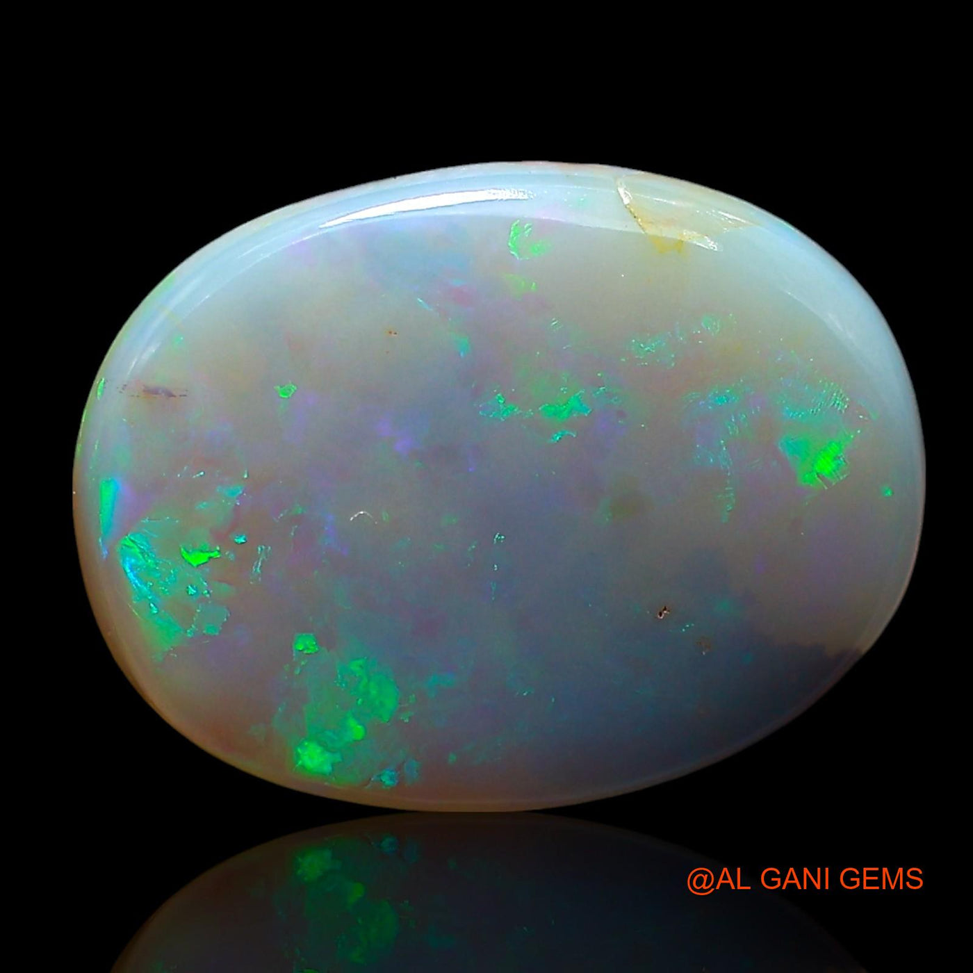 5.00 Cts Natural Australian Fire Opal Oval Cabochon Loose Gemstone For Jewelry 16x12x3 mm AE-644