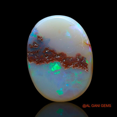 5.00 Cts Natural Australian Fire Opal Oval Cabochon Loose Gemstone For Jewelry 16x12x3 mm AE-644