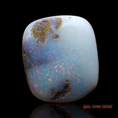 4.00 Cts Natural Australian Fire Opal Oval Cabochon Loose Gemstone For Jewelry 15x13x3 mm AE-645
