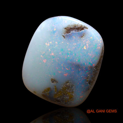 4.00 Cts Natural Australian Fire Opal Oval Cabochon Loose Gemstone For Jewelry 15x13x3 mm AE-645