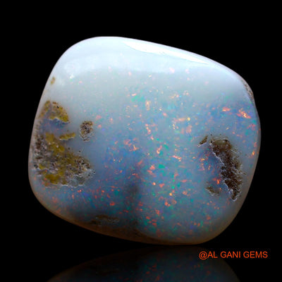4.00 Cts Natural Australian Fire Opal Oval Cabochon Loose Gemstone For Jewelry 15x13x3 mm AE-645