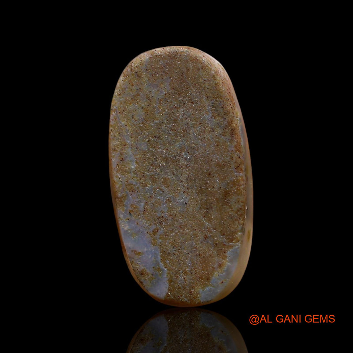 8.00 Cts Natural Australian Fire Opal Oval Cabochon Loose Gemstone For Jewelry 18x9x6 mm AE-646