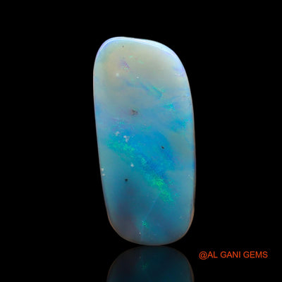 Natural Untreated Fire Opal Loose Gemstone Fancy Cabochon From Australia 7.00 Cts 19x9x5 mm AE-647