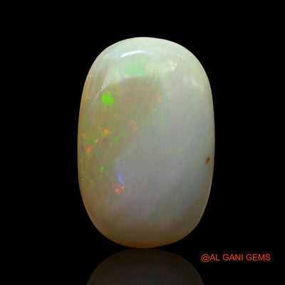 7.00 Cts Unheated Australian Fire Opal Loose Gemstone Oval Cabochon Natural 17x11x5 mm AE-648