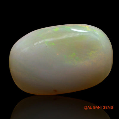 7.00 Cts Unheated Australian Fire Opal Loose Gemstone Oval Cabochon Natural 17x11x5 mm AE-648