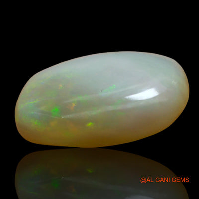 7.00 Cts Unheated Australian Fire Opal Loose Gemstone Oval Cabochon Natural 17x11x5 mm AE-648