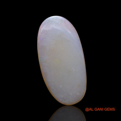 Natural Untreated Fire Opal Loose Gemstone Oval Cabochon From Australia 4.00 Cts 20x9x3 mm AE-649