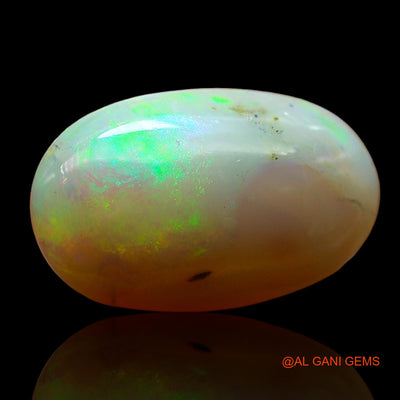 Natural Fire Opal Gemstone 7.00 Cts Loose Oval Cabochon From Australia 17x10x6 mm AE-64