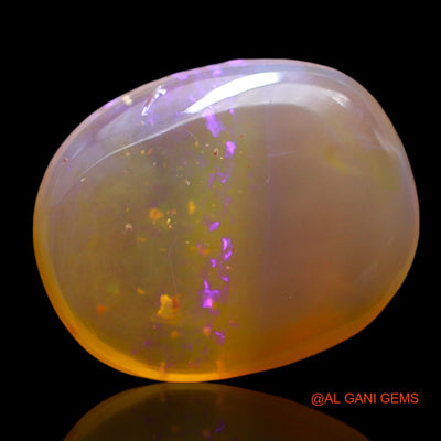 7.00 Cts Natural Australian Fire Opal Loose Gemstone Oval Cabochon 16x13x5 mm AE-651