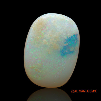 7.00 Cts Unheated Australian Fire Opal Loose Gemstone Oval Cabochon Natural 17x12x4 mm AE-652