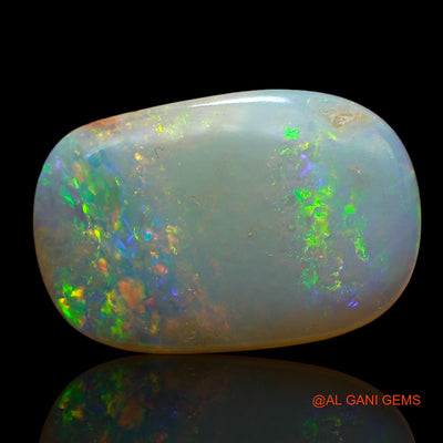 4.00 Cts Unheated Australian Fire Opal Loose Gemstone Oval Cabochon Natural 17x11x3 mm AE-654